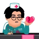 💔 emoji Squid Game: stickers by:@stickerstgof Telegram sticker 18 of 25