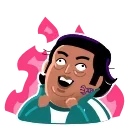 😈 emoji Squid Game: stickers by:@stickerstgof Telegram sticker 10 of 25