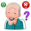 🤔 emoji Squid Game: stickers by:@stickerstgof Telegram sticker 11 of 25