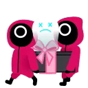🎁 emoji Squid Game: stickers by:@stickerstgof Telegram sticker 16 of 25