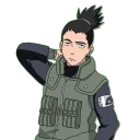 😕 emoji Shikamaru by NEZUMI Telegram sticker 5 of 52