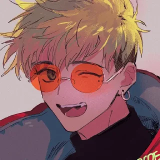 Sticker from Trigun - By Lada)