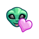 👽 emoji Sims Telegram sticker 11 of 12