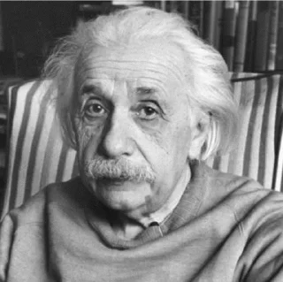 😐 emoji Einstein - @Stickerabad Telegram sticker 15 of 17