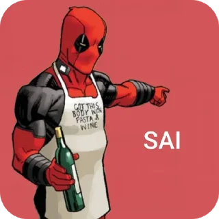 🦸 emoji Deadpool Telegram sticker 14 of 34