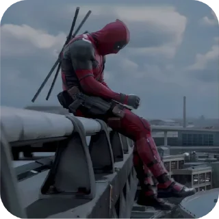 🚗 emoji Deadpool Telegram sticker 17 of 34