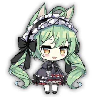 😘 emoji Azur Lane Chibi Telegram sticker 24 of 120