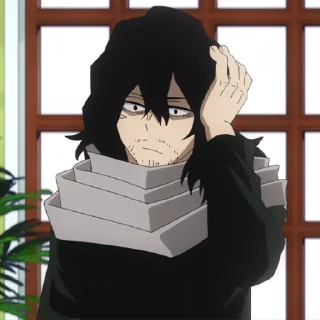 💤 emoji (@Tengen) Aizawa Shouta Telegram sticker 7 of 46