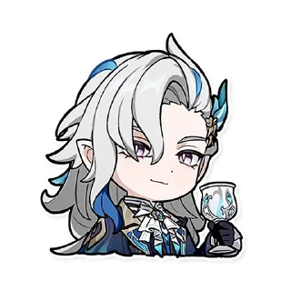 🍷 emoji Shouto Impact Telegram sticker 8 of 28
