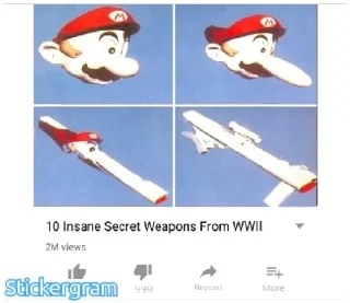 🔫 emoji Nintendo shit posting Telegram sticker 18 of 67