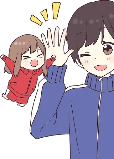 Sticker from Cute Couple @english_world_chatting