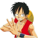 😠 emoji Luffy Sticker(TokyoFX) Telegram sticker 8 of 63
