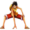😏 emoji Luffy Sticker(TokyoFX) Telegram sticker 22 of 63