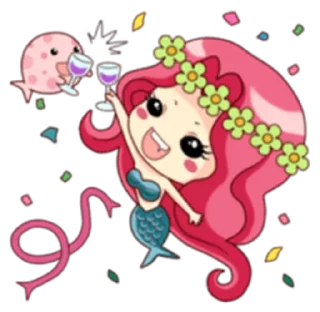 Sticker from Mermaid Princess - venus