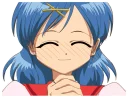 ☺️ emoji Mermaid Melody Telegram sticker 16 of 47