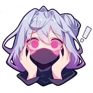 👄 emoji Просто стик Telegram sticker 7 of 22