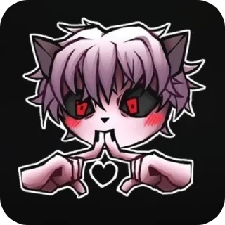 👄 emoji Просто стик Telegram sticker 8 of 22