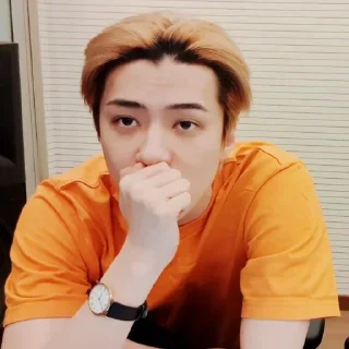 💿 emoji Sehun       @packsmee Telegram sticker 7 of 54