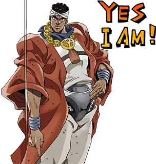 Sticker from JJBA nuWave