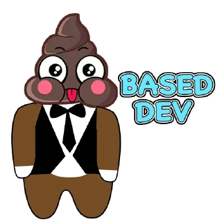 🧑‍💼 emoji SHIT INU Telegram sticker 19 of 20