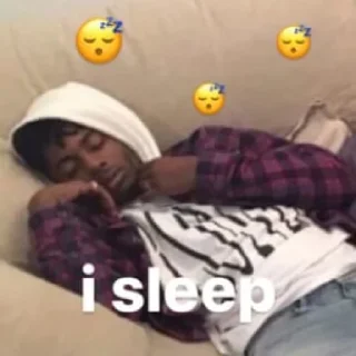 😴 emoji cash carti bih Telegram sticker 15 of 61