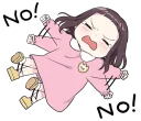 😞 emoji Sina hits the desk Telegram sticker 11 of 57