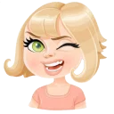 😉 emoji @Beautifulstickers 👸princmoji👸 Telegram sticker 9 of 81