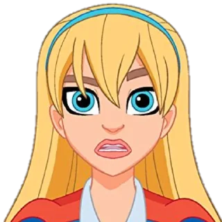 😳 emoji @Beautifulstickers👸dcsuperherogirls👸 Telegram sticker 12 of 120
