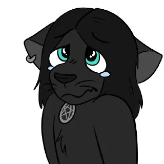 😢 emoji Agii The Cat Telegram sticker 13 of 69