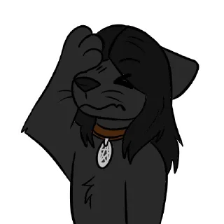 😣 emoji Agii The Cat Telegram sticker 24 of 69