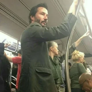⚙️ emoji Keanu Reeves‎ @BarbieBoySwag Telegram sticker 24 of 120