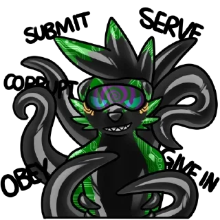 😼 emoji UN Telegram sticker 11 of 48