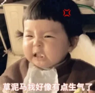 😡 emoji 是可儿呀呀呀 @Celine668 Telegram sticker 14 of 120