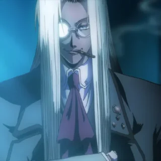 Sticker from Integra Hellsing : @shadow_sekai