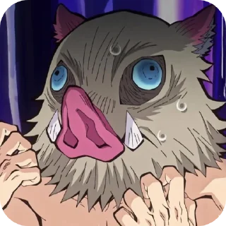 🐗 emoji Иноске Telegram sticker 16 of 17