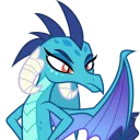 😕 emoji mlp ember Telegram sticker 16 of 19