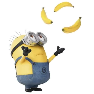 🍌 emoji миньоны @stickermily Telegram sticker 6 of 29