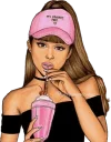 😕 emoji @Loveoops 🧡girl 4🧡 Telegram sticker 9 of 120
