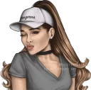 😘 emoji @Loveoops 🧡girl 4🧡 Telegram sticker 11 of 120
