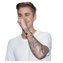 Sticker from Justin
