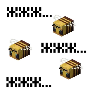🐝 emoji minecraft Telegram sticker 24 of 62