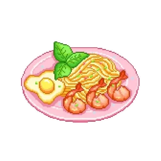 🍝 emoji вкусняшки @stickermily Telegram sticker 17 of 100