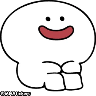 ☹️ emoji @MHStickers Spoiled Rabbit Smile Person 3 Telegram sticker 5 of 41