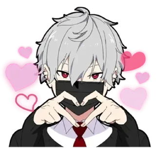 ❤️ emoji :) @anime_stickers_pack Telegram sticker 19 of 112