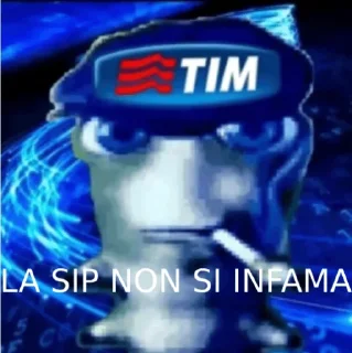 Sticker from lunga vita alla sip
