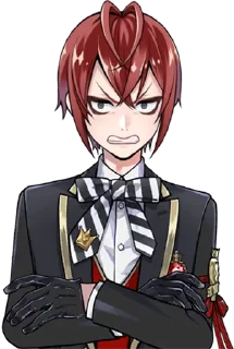 😠 emoji Twisted Wonderland @GiStickers Telegram sticker 8 of 120