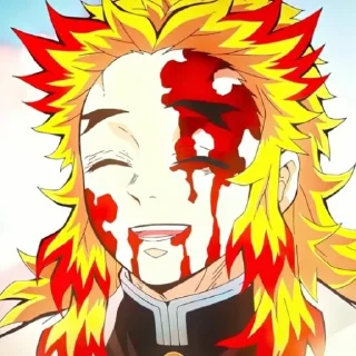 🔪 emoji Rengoku kizuki Telegram sticker 14 of 51