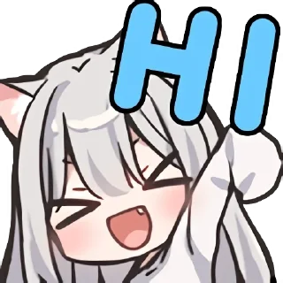 ✋ emoji @Onishiki | @Otakus Telegram sticker 8 of 46