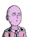 😲 emoji Saitama @AM_stickers Telegram sticker 11 of 15