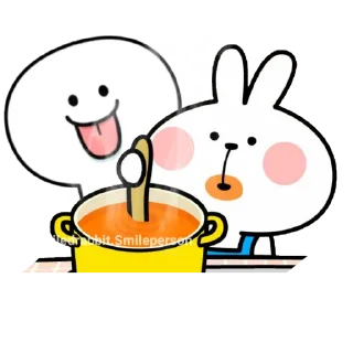 😋 emoji M&S pack_2@SpoiledrabbitSmileperson Telegram sticker 9 of 61